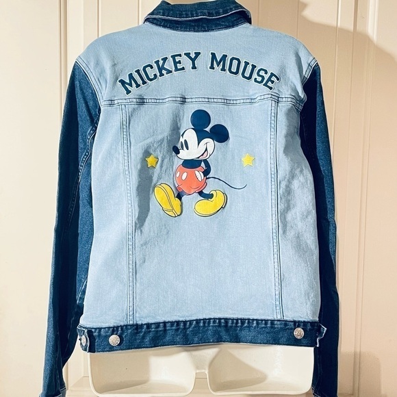 𝅺MICKEY Mouse Denim Jacket - Picture 11 of 16